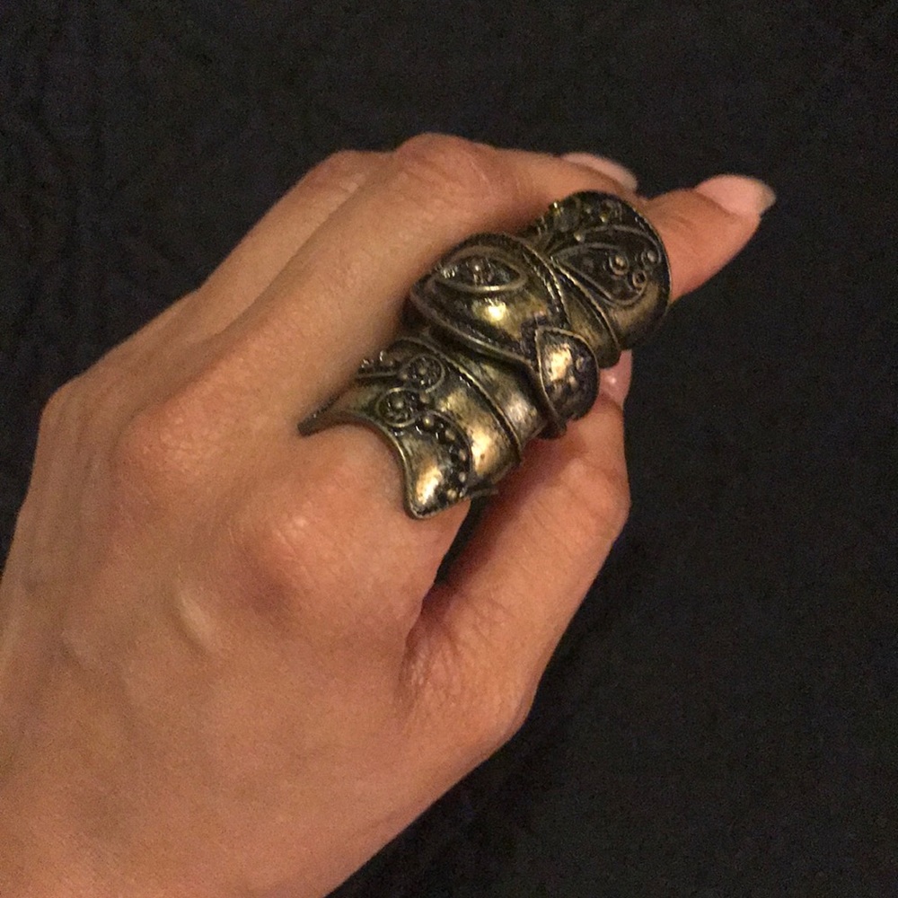 Brass Nickle Ring
